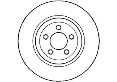 Тормозной диск (NATIONAL: NBD1486)