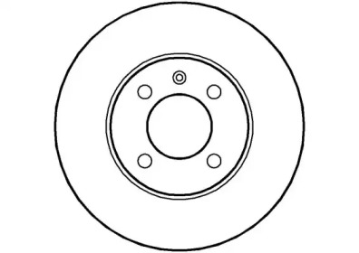Тормозной диск (NATIONAL: NBD159)