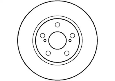Тормозной диск (NATIONAL: NBD1743)