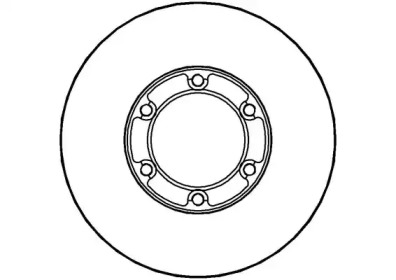Тормозной диск (NATIONAL: NBD193)