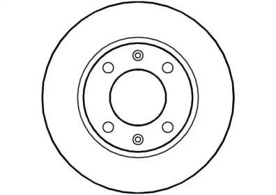Тормозной диск (NATIONAL: NBD198)