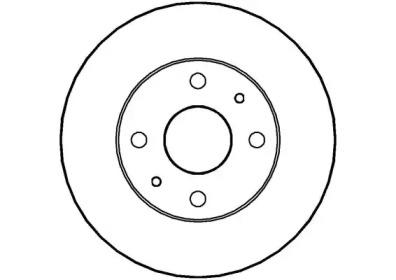 Тормозной диск (NATIONAL: NBD213)