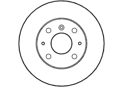 Тормозной диск (NATIONAL: NBD214)