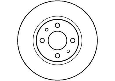 Тормозной диск (NATIONAL: NBD215)