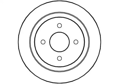 Тормозной диск (NATIONAL: NBD219)