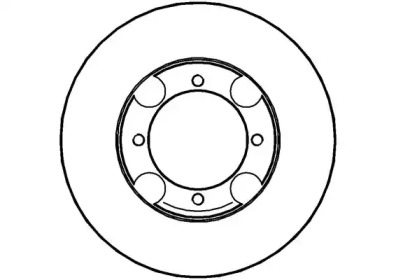 Тормозной диск (NATIONAL: NBD220)