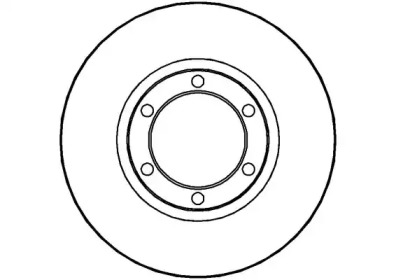 Тормозной диск (NATIONAL: NBD226)