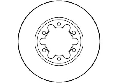 Тормозной диск (NATIONAL: NBD231)