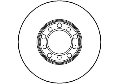 Тормозной диск (NATIONAL: NBD235)