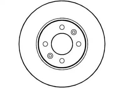 Тормозной диск (NATIONAL: NBD250)