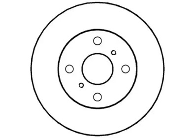 Тормозной диск (NATIONAL: NBD267)