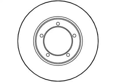 Тормозной диск (NATIONAL: NBD282)