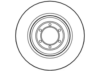 Тормозной диск (NATIONAL: NBD288)