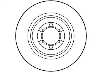 Тормозной диск (NATIONAL: NBD290)