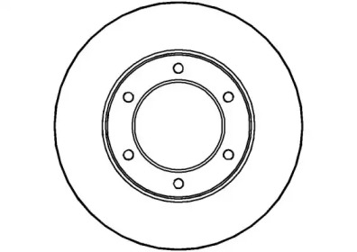 Тормозной диск (NATIONAL: NBD297)