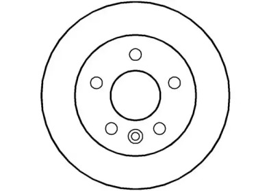 Тормозной диск (NATIONAL: NBD302)