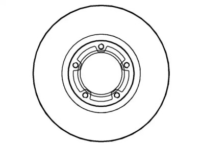 Тормозной диск (NATIONAL: NBD304)