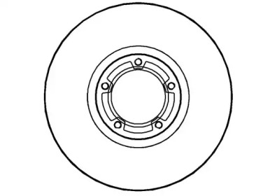 Тормозной диск (NATIONAL: NBD305)