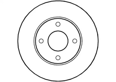 Тормозной диск (NATIONAL: NBD313)