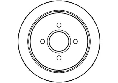 Тормозной диск (NATIONAL: NBD319)