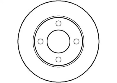 Тормозной диск (NATIONAL: NBD320)