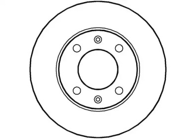 Тормозной диск (NATIONAL: NBD328)