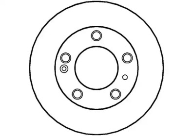 Тормозной диск (NATIONAL: NBD332)