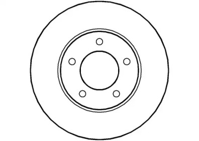 Тормозной диск (NATIONAL: NBD335)