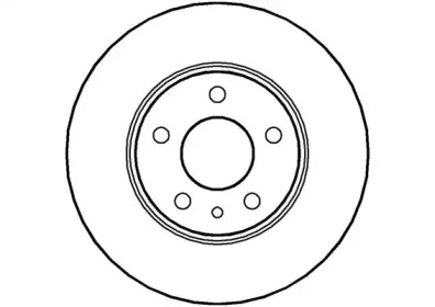 Тормозной диск (NATIONAL: NBD338)