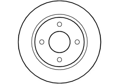 Тормозной диск (NATIONAL: NBD339)