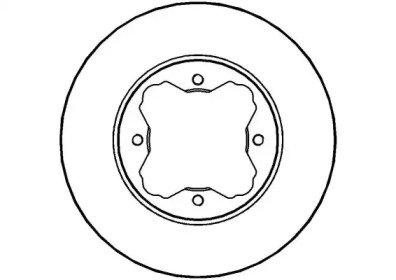Тормозной диск (NATIONAL: NBD352)