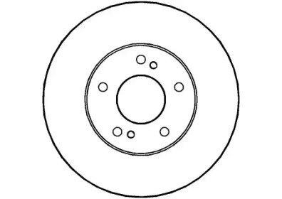 Тормозной диск (NATIONAL: NBD368)