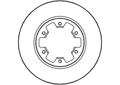 Тормозной диск (NATIONAL: NBD369)