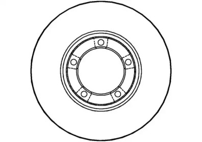 Тормозной диск (NATIONAL: NBD378)