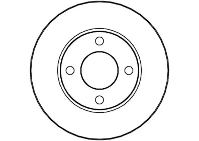 Тормозной диск (NATIONAL: NBD384)
