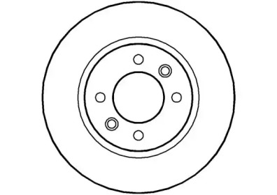 Тормозной диск (NATIONAL: NBD424)