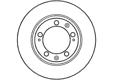 Тормозной диск (NATIONAL: NBD431)