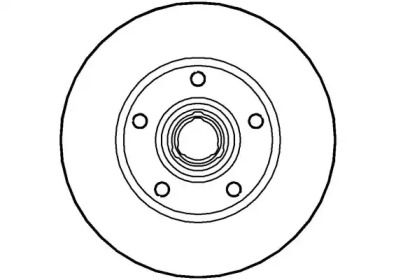 Тормозной диск (NATIONAL: NBD445)