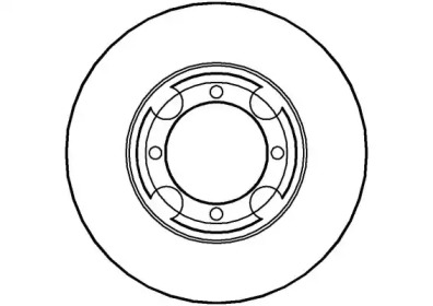 Тормозной диск (NATIONAL: NBD446)