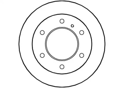 Тормозной диск (NATIONAL: NBD447)