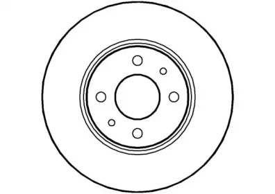 Тормозной диск (NATIONAL: NBD453)