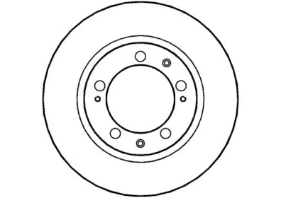 Тормозной диск (NATIONAL: NBD468)