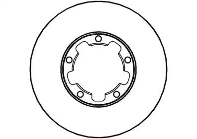 Тормозной диск (NATIONAL: NBD481)