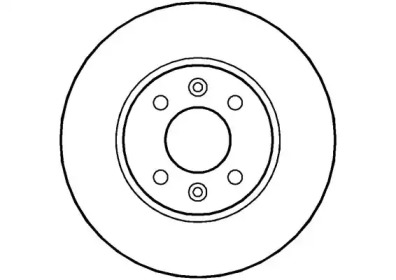 Тормозной диск (NATIONAL: NBD489)