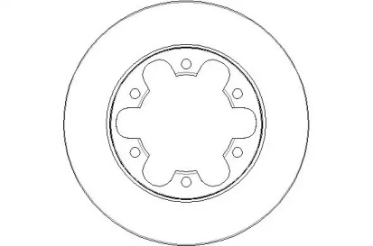 Тормозной диск (NATIONAL: NBD1855)