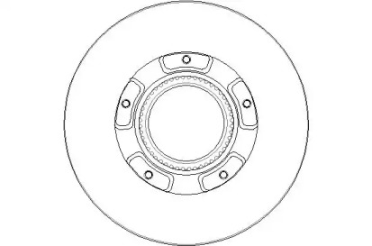 Тормозной диск (NATIONAL: NBD1856)