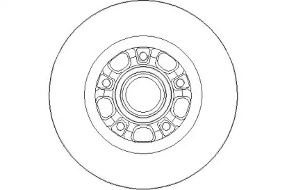 Тормозной диск (NATIONAL: NBD1866)