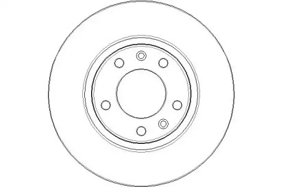Тормозной диск (NATIONAL: NBD1874)