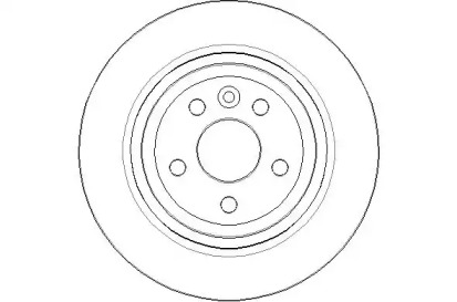 Тормозной диск (NATIONAL: NBD1889)