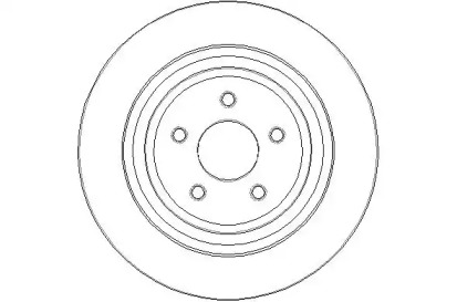 Тормозной диск (NATIONAL: NBD1899)